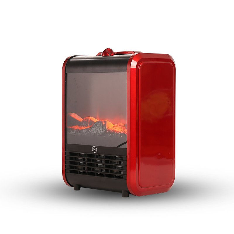 Modeera™ FlameGlow Mini Fireplace Heater – Ceramic Heat with Realistic Flame Effect - Image 3